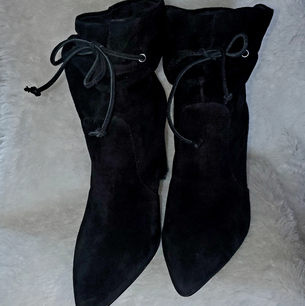Tahari Suede Ankle Boots